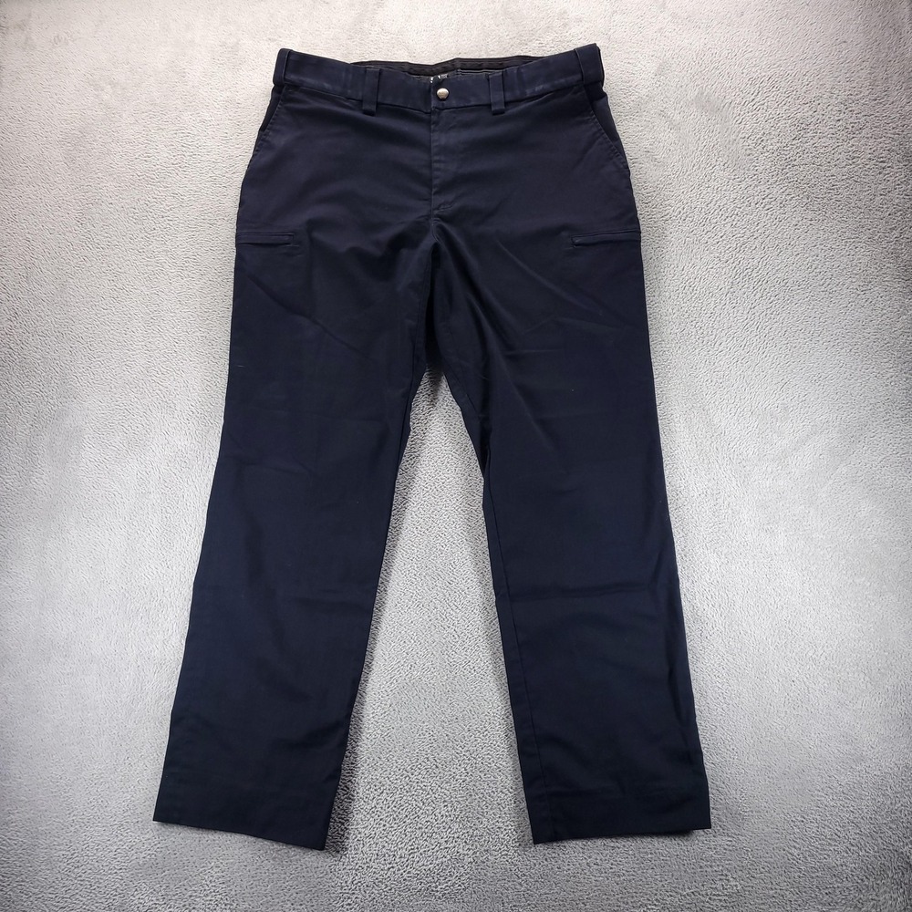 5.11 Tactical Pants Mens 38x32 Blue Chino Stretch Workwear Outdoor Duty Tactical